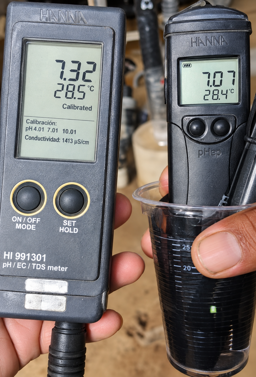 Instalación de regulador de pH para purificadores de agua 3