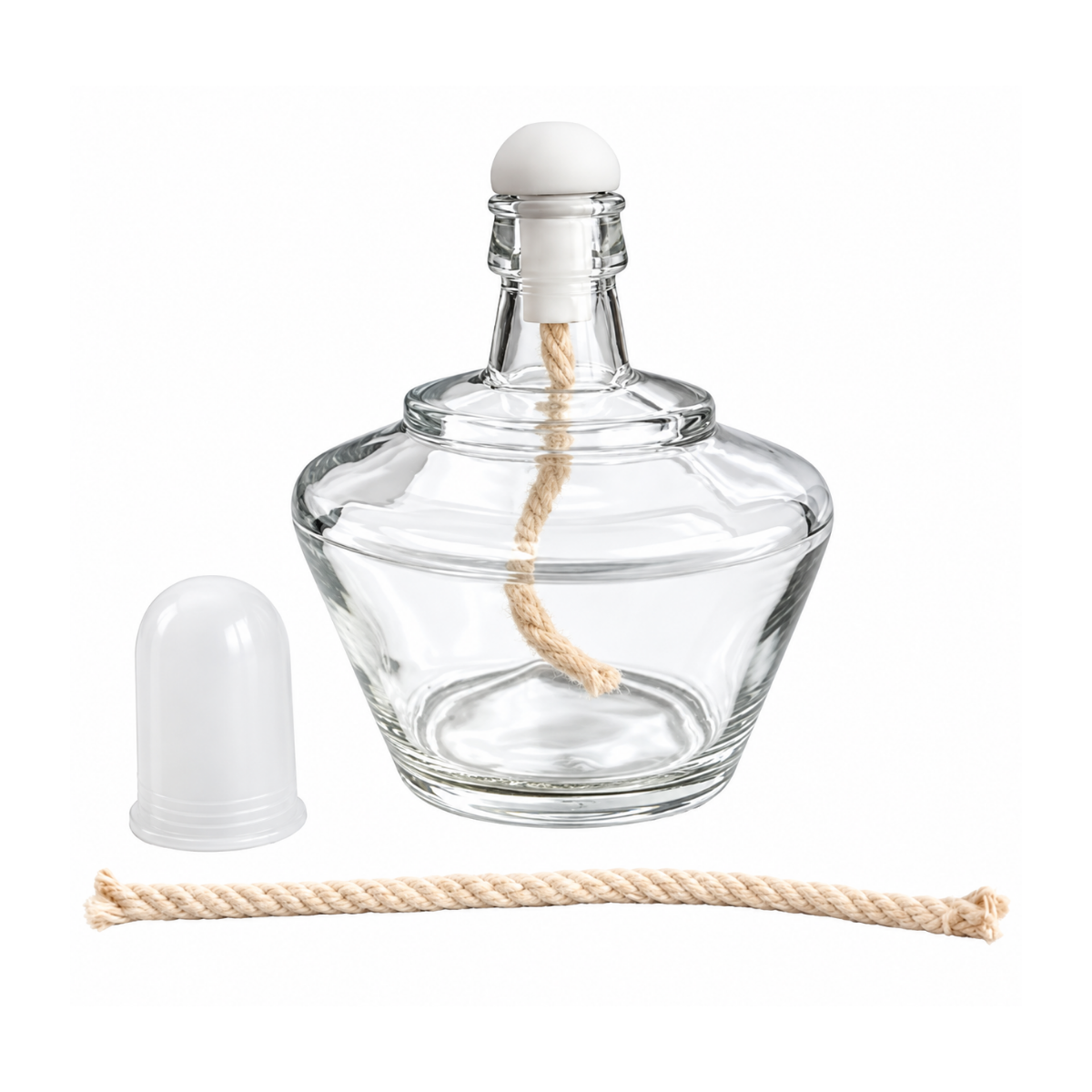Mechero de Alcohol de Vidrio 250 ml Kyntel