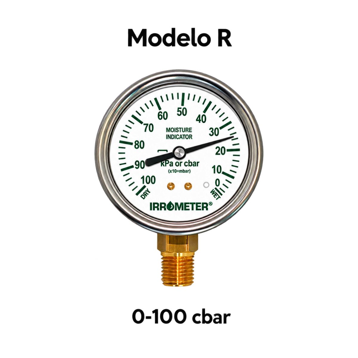 Vacuómetro SR 0–100 cbar