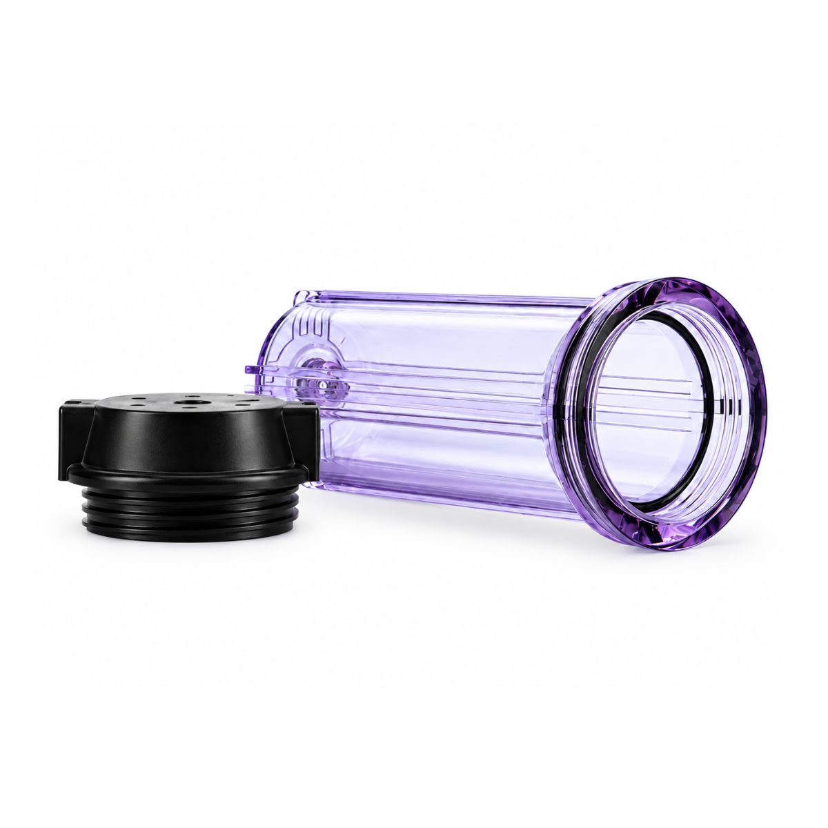 Porta filtro Polipropileno 2.5" x 10" Blanco NSF