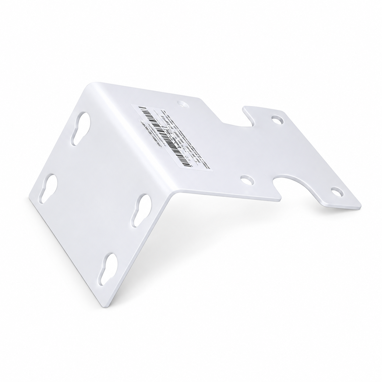 Soporte metal simple, p/portafiltro 4.5x10/20",blanco