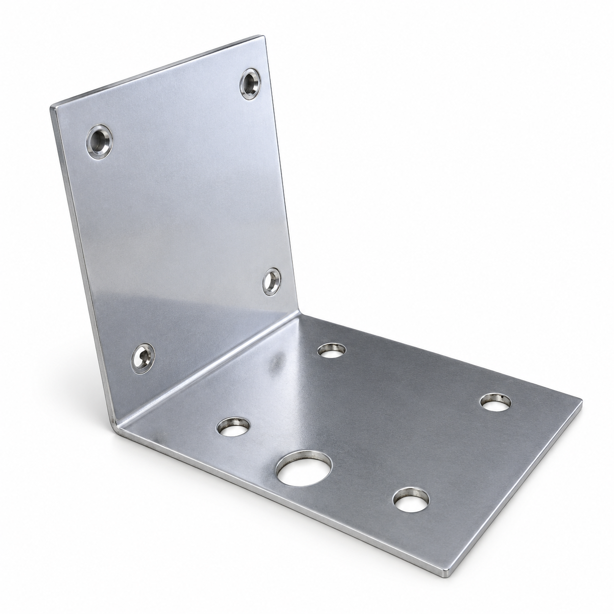 Soporte metal simple, p/portafiltro 2.5x20", blanco